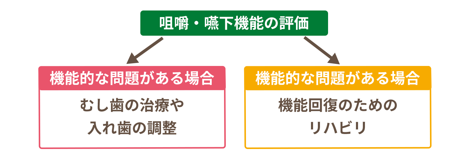 咀嚼嚥下の機能を評価