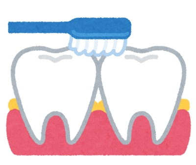 歯医者に行く前に歯磨き
